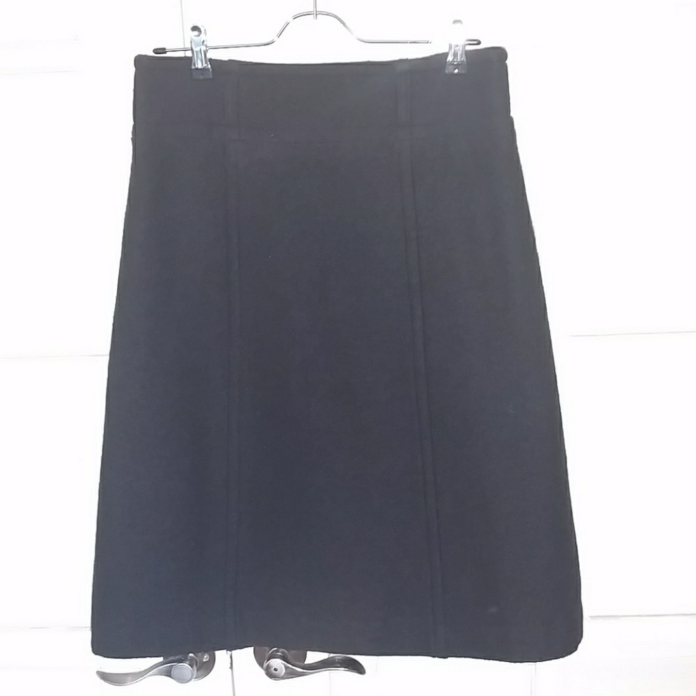 French Connection boiled wool skirt with lining